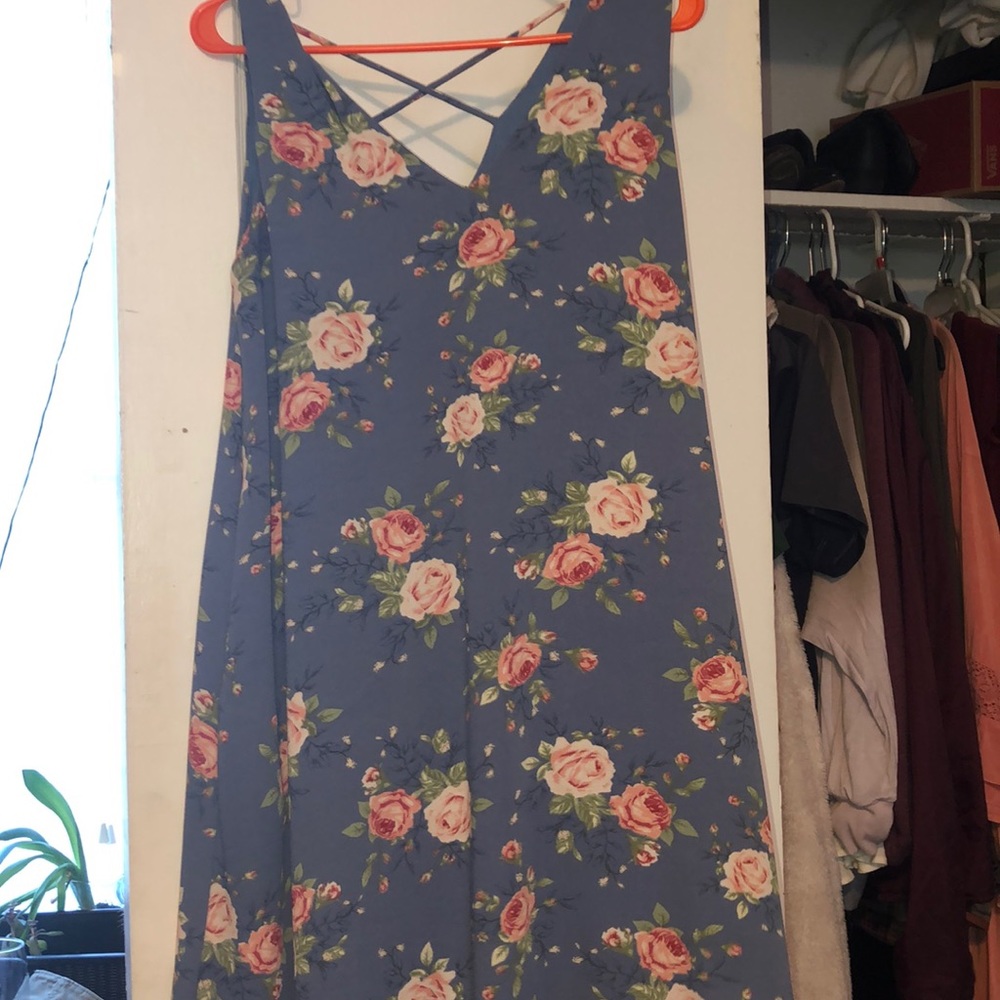 Floral Thin strapped dress
